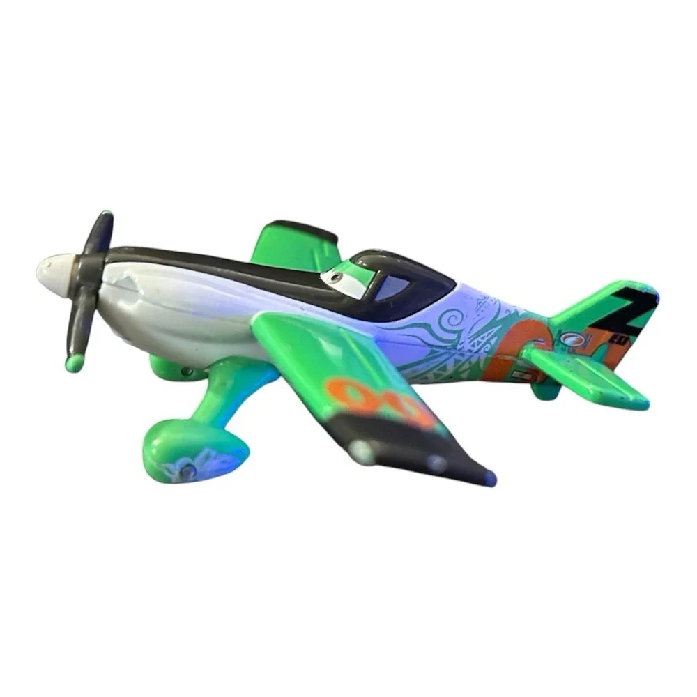 Disney Pixar Planes Zed #00 Racer Diecast Metal 1:55 Scale - Mattel